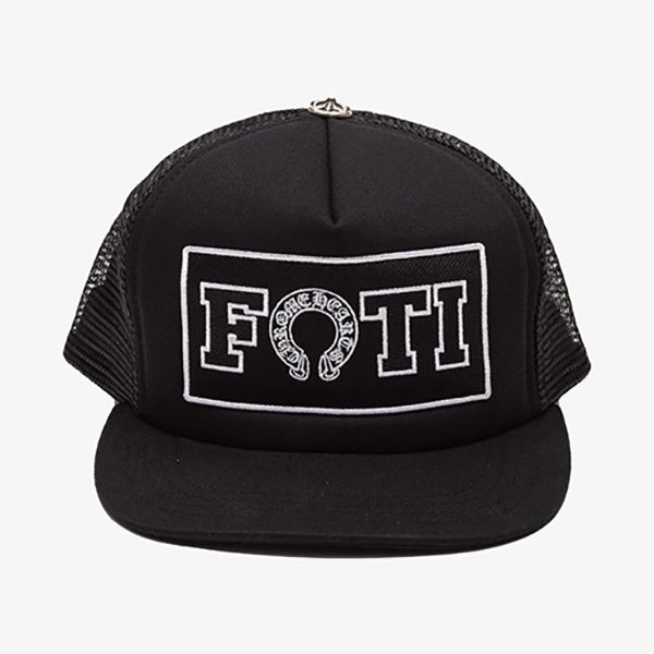 早い者勝ちクロムハーツ FOTI CH パッチ キャップ スーパーコピー(黒)