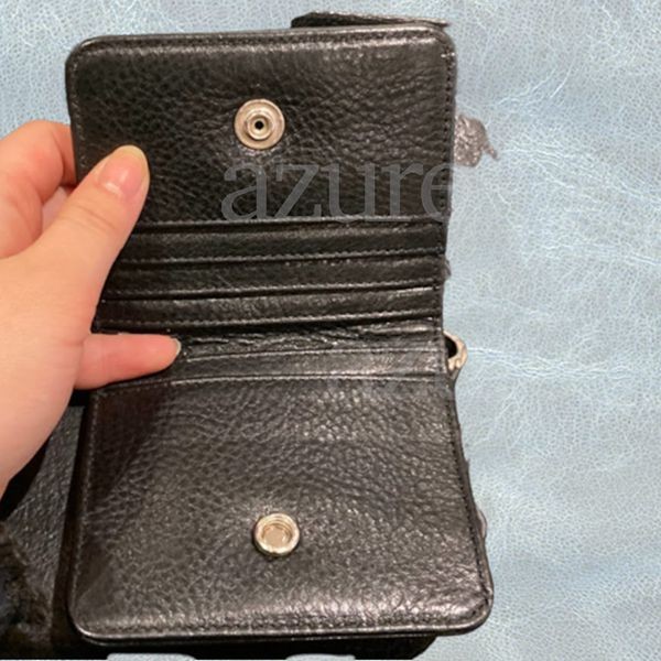 使い勝手の上手☆クロムハーツ CHクロス 偽物TV MAN 二つ折り財布 チェーン