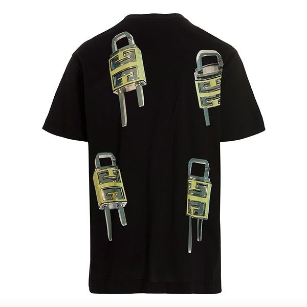 ジバンシィ 偽物 ４Gロック オーバーサイズフィット Tシャツ BM716N3YBC001