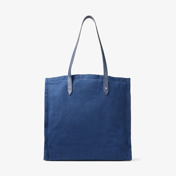 ジミーチュウ 藍染めロゴ入り トートバッグ 偽物 LOGOTOTEBHO