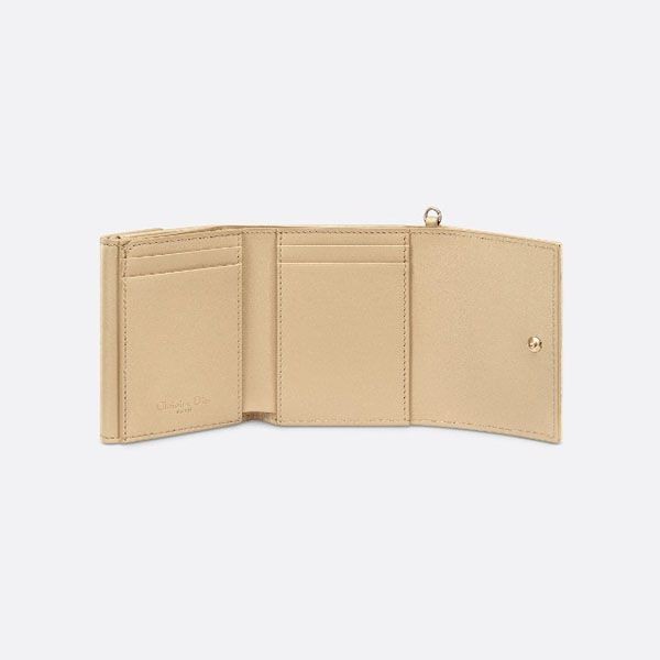 新作レディディオール 偽物 財布 ロータスウォレット 2色 S0181PNHN_M090