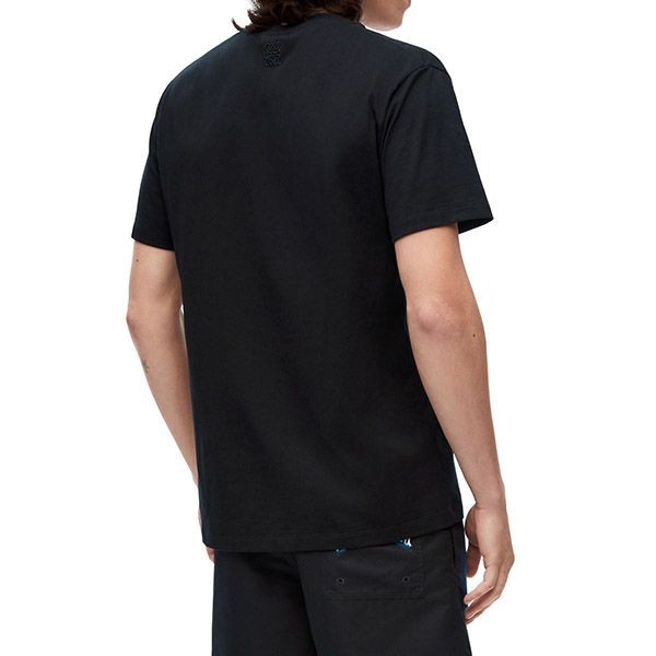 お洒落に★ロエベ フェンネル Tシャツ 偽物 半袖 コットン ロゴ H616Y22X53