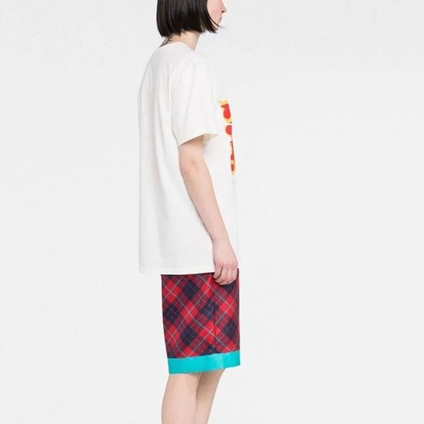 グッチ ヴィンテージロゴ プリント コットン Tシャツ 偽物 717422 XJE6E 9095