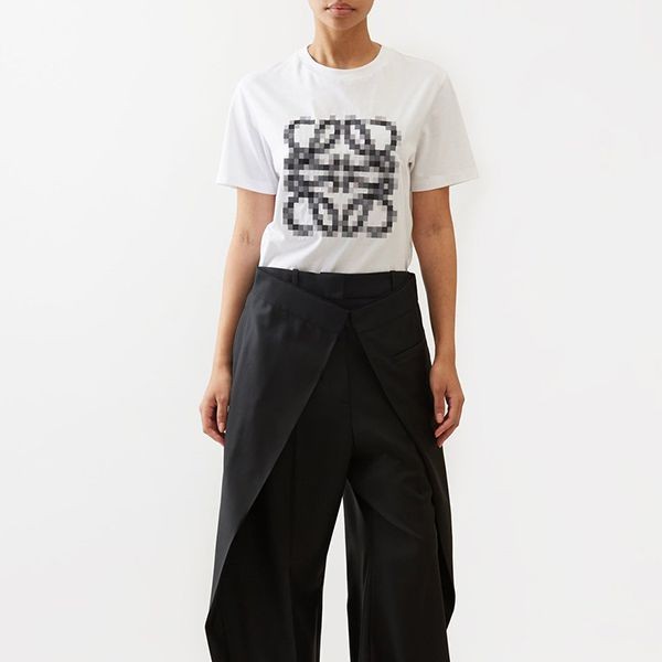 大人気ロエベ ピクセル アナグラム Tシャツ スーパーコピー S540Y22X35
