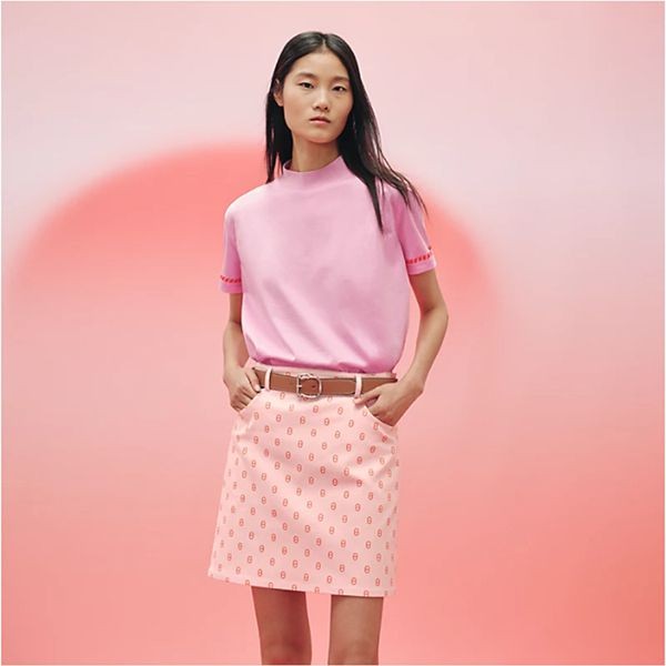 エルメス コピー グラフィックプリント ボクシー Tシャツ 3色 H3E4621DL9034