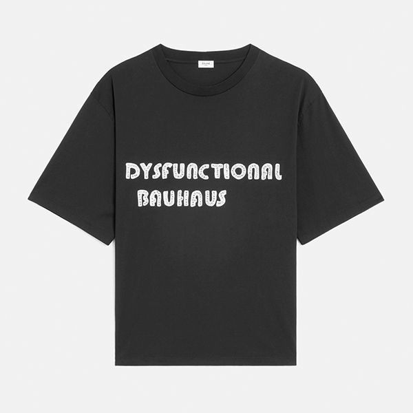 セリーヌ 偽物 DYSFUNCTIONAL Tシャツ コラボ コットン 2X54F671Q.38XC
