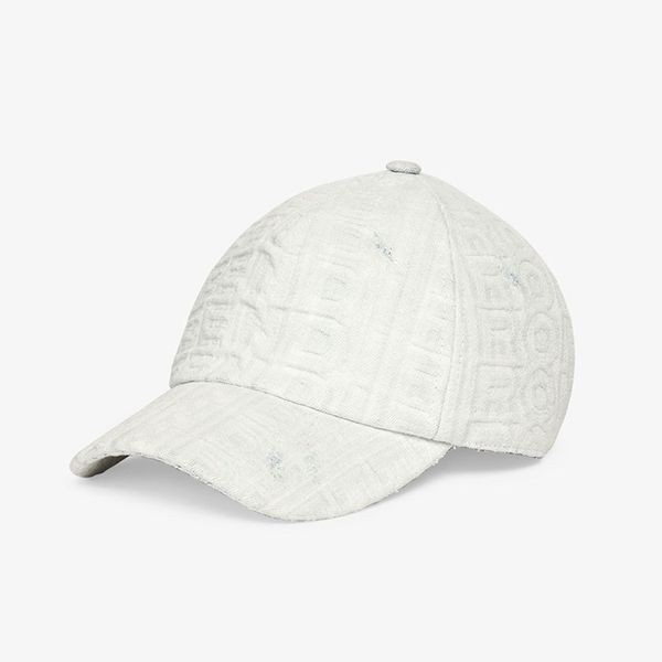 フェンディ by Marc Jacobs ベースボール キャップ 偽物 ホワイトデニム FXQ944AOIJF1M5H