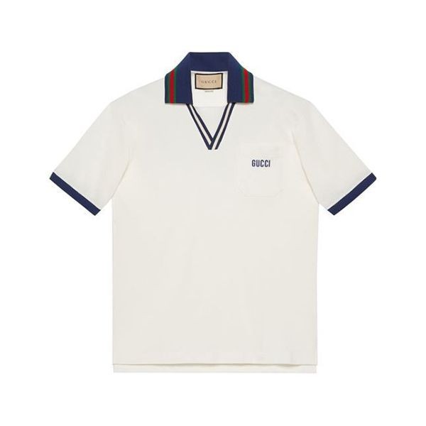 グッチ コットンピケ ポロシャツ コピー 全3色 737667XJFGK6429