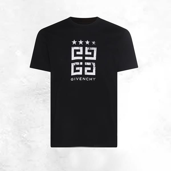 ジバンシィ 4G スタースリム フィット Tシャツ 偽物 2色 BW70AS3YEL001