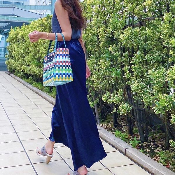 マルニ 偽物MARKET MINI BASKET BAG ハンドメイド シンプル