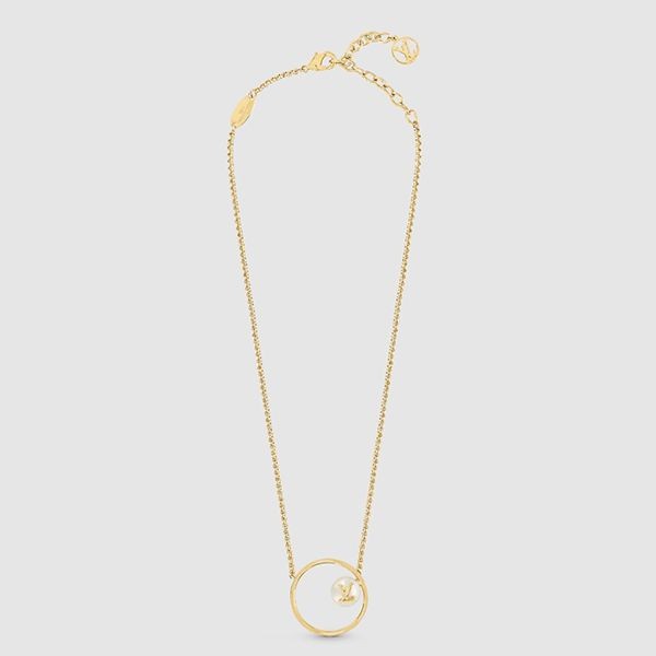 ルイヴィトン ネックレス 偽物 LV エクリプス パール M01239