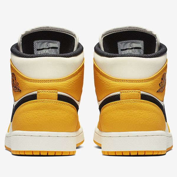 ナイキ Air Jordan 1 偽物 Mid SE "Lakers" Gold SS 19  852542-700