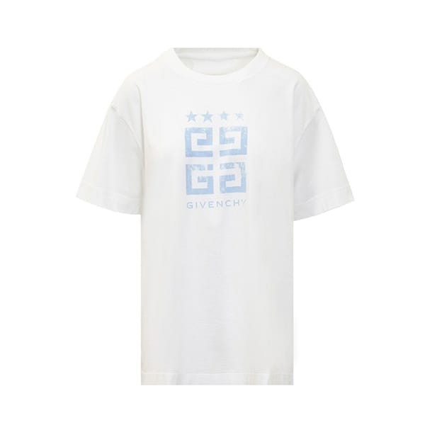 ジバンシィ 偽物 4G スター スリムフィット コットン Tシャツ 3色 BM716G3YEL-100