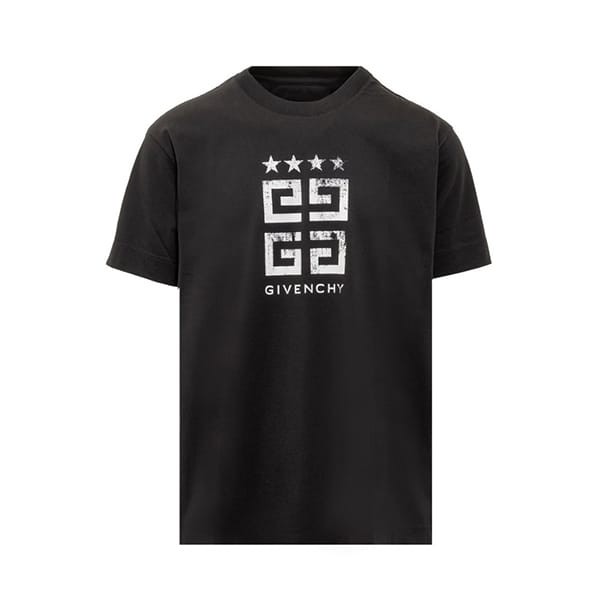 ジバンシィ 偽物 4G スター スリムフィット コットン Tシャツ 3色 BM716G3YEL-100