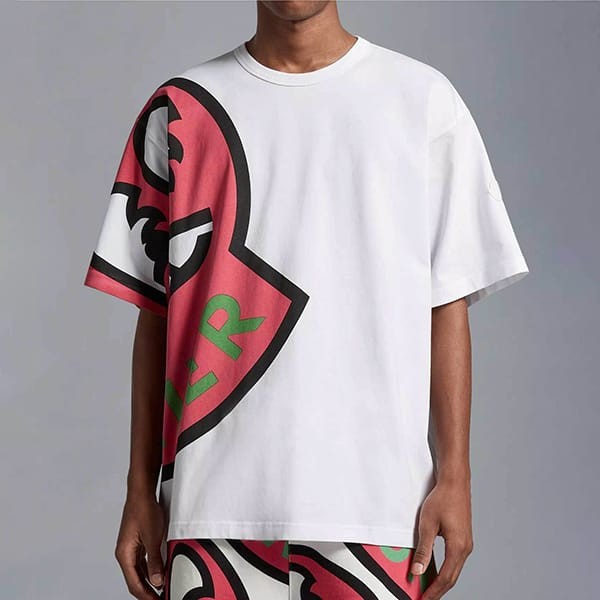 モンクレール コピー トリコロール ロゴTシャツ I10918C00016M2326001