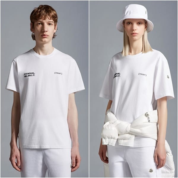 2023ブランド新作モンクレール Tシャツ 偽物 ロゴ コットンジャージ クルーネック 半袖 I209U8C00002M3265001​