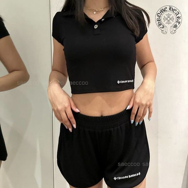 クロムハーツ CHプラス ポロシャツ スーパーコピー2色Tシャツ【シンプルで合わせやすい】