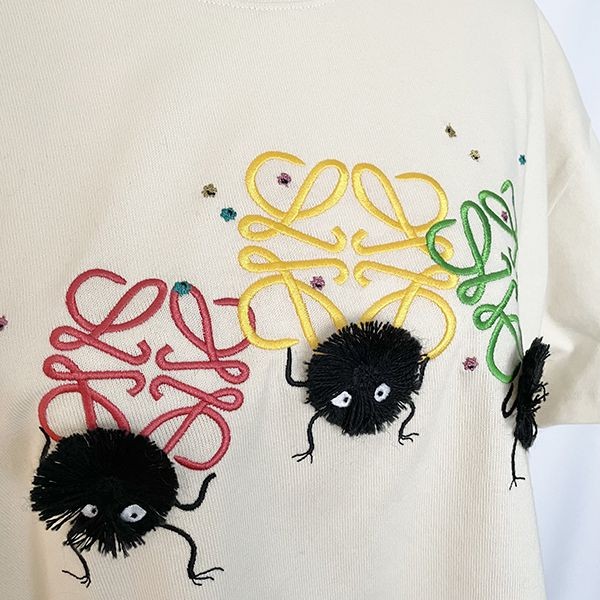 【ロエベ】ススワタリ コットンTシャツ 偽物★国内発送