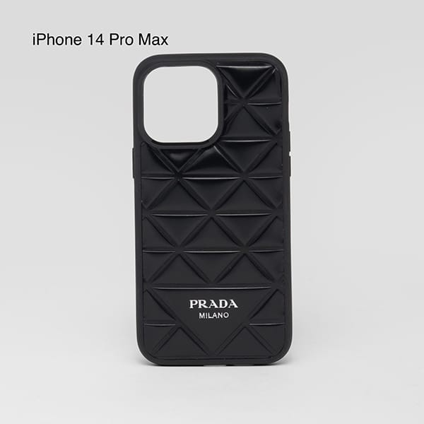 プラダ 偽物 レザー iPhone 14 Pro/Pro Max 用カバー 2ZH163_2CNV_F0002