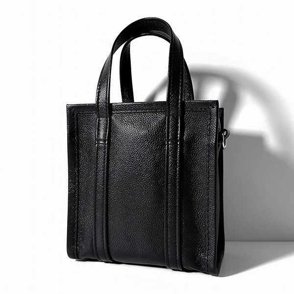 雑誌掲載★バレンシアガ 偽物 バザール ショッパー XXS BLACK バッグ 513988 2UQQN 1000