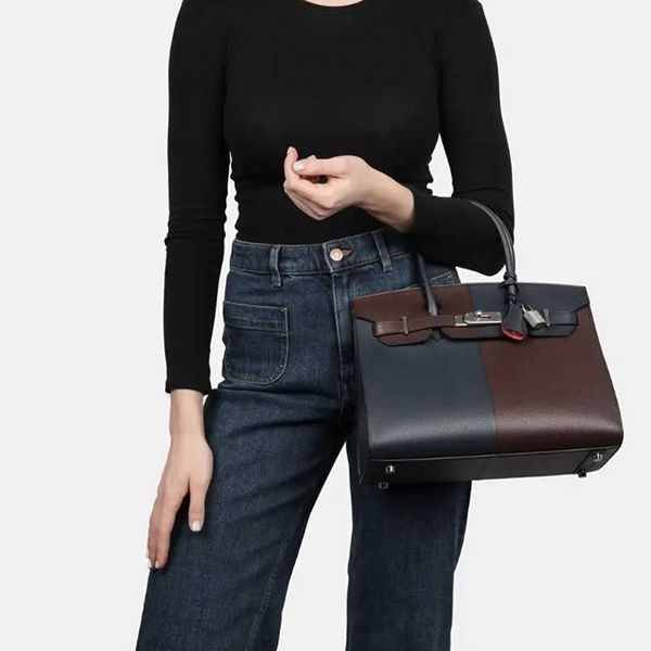 エルメス バーキン Sellier 30 偽物 カサーク・トライカラー・エプソム