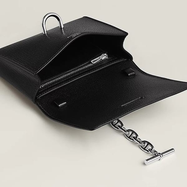 エルメス シェーヌダンクル 偽物 コンパクト 財布 H084664CK89