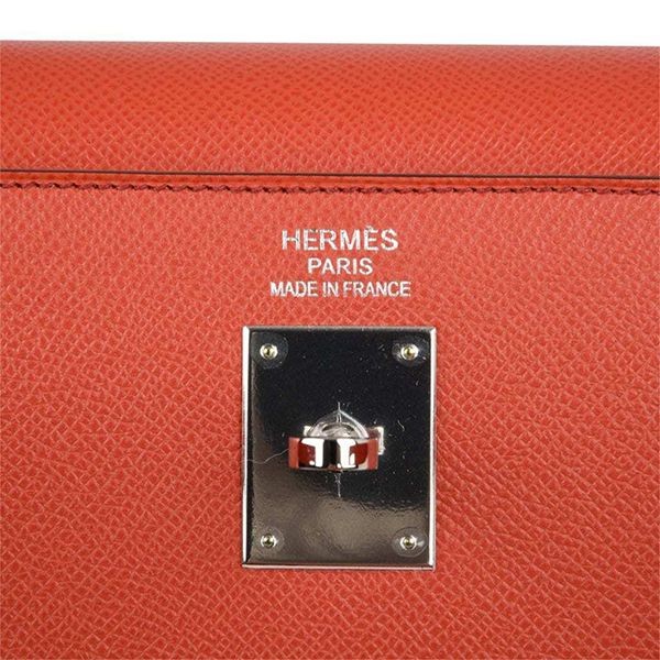 エルメス限定品 ケリー 35 コピーEpsom Silver Hardware
