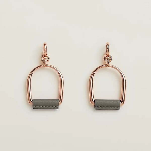 最新で絶対欲しい！エルメス コピー Equestre ピアス ラージモデル 4色 H081152CC0D