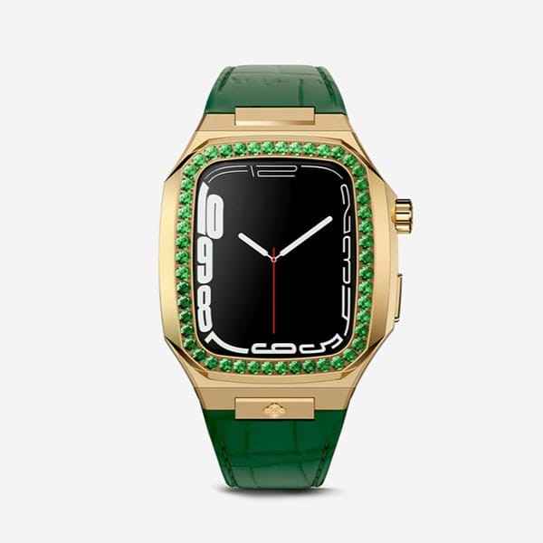 ゴールデンコンセプト 偽物 Apple Watch 7 Case - SPW - Black