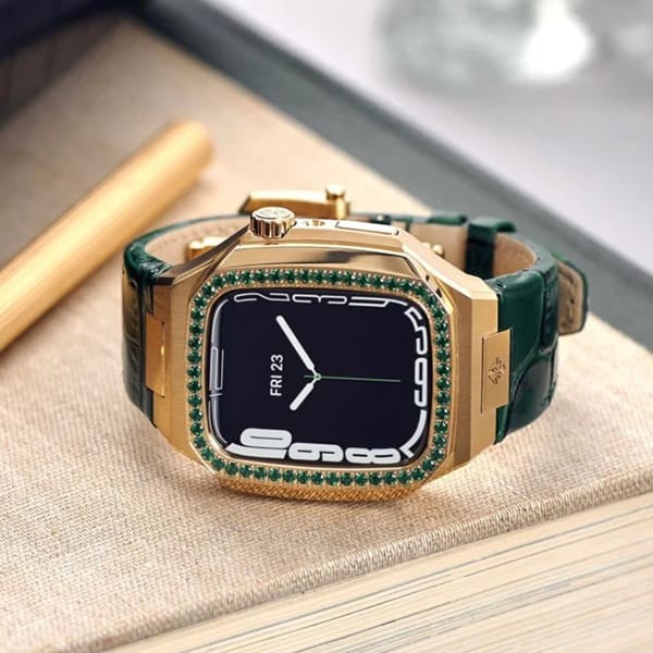 ゴールデンコンセプト 偽物 Apple Watch 7 Case - SPW - Black