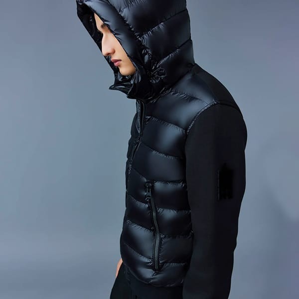 MACKAGE 偽物 FRANK ミックスメディア ボンバー ダウンジャケット 5色