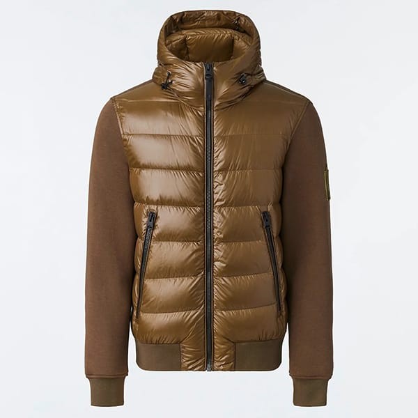 MACKAGE 偽物 FRANK ミックスメディア ボンバー ダウンジャケット 5色