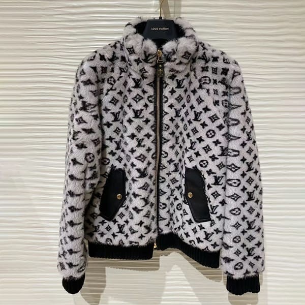 ルイヴィトン ミンクジャケット 偽物 2色 1AC18X