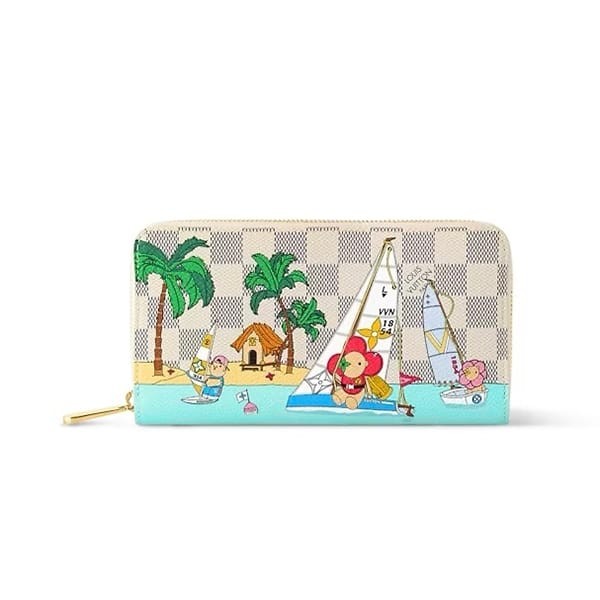 【Xmas限定♪】ルイヴィトン ヴィヴィエンヌホリデー ジッピーウォレット 偽物 長財布 3色 M82839