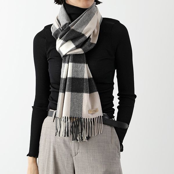 バーバリー マフラー 偽物HALF MEGA CHECK CASHMERE SCARF8015550