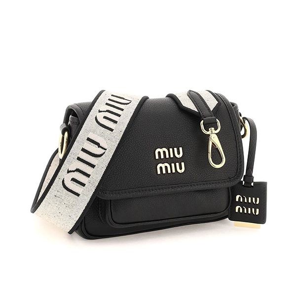 【ミュウミュウ】LEATHER CROSSBODY 偽物ショルダーバッグ10171