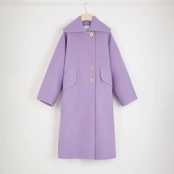 PATOU 偽物 パトゥ ダブルフェイス ウール マキシコート 3色