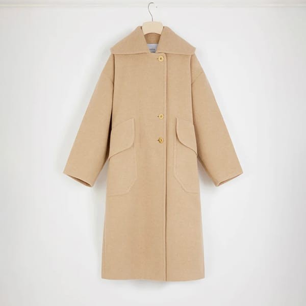PATOU 偽物 パトゥ ダブルフェイス ウール マキシコート 3色