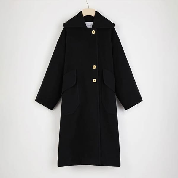 PATOU 偽物 パトゥ ダブルフェイス ウール マキシコート 3色