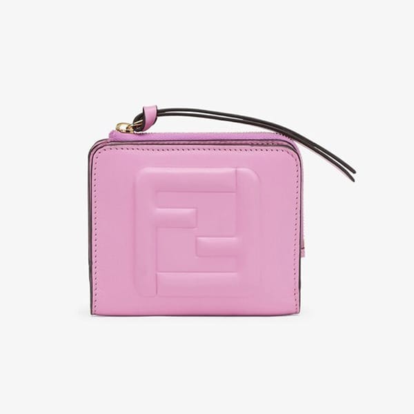 フェンディ コピー FF キューブ 本革 ミニ財布 コンパクトウォレット 5色 8M0490AQEWF0VPG