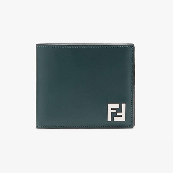 フェンディ FFスクエア コンパクト二つ折り財布 偽物 4色 7M0356AFF2F0GXN
