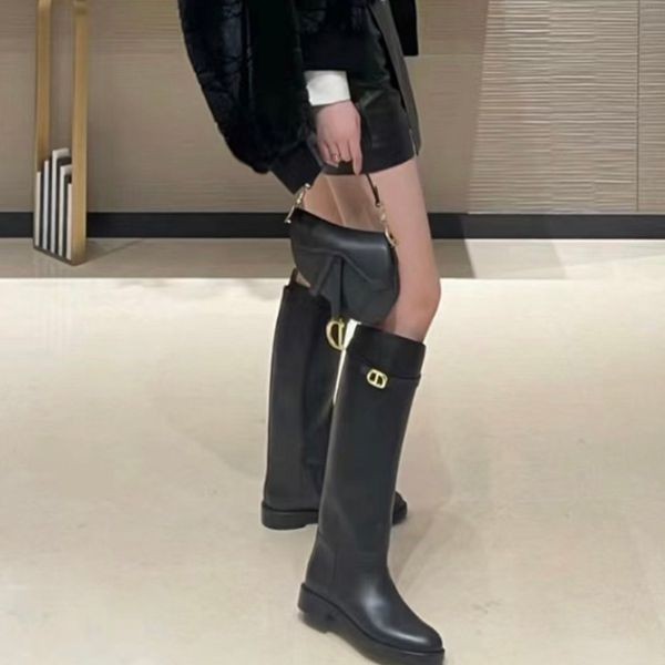 【シンプルなのにオシャレ☆】ディオール ロングブーツ 偽物KDI828VEA