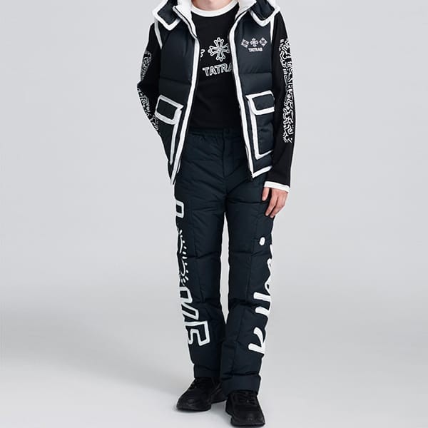 【限定品】タトラス 偽物 ×Keith Haring LETTO ダウンパンツ MTKI23A5117
