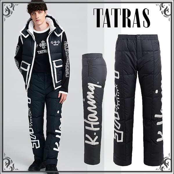 【限定品】タトラス 偽物 ×Keith Haring LETTO ダウンパンツ MTKI23A5117