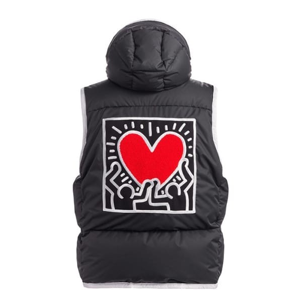 限定コラボ TATRAS × Keith Haring コピー CUORIO ダウンベスト 2色 MTKI23A4950