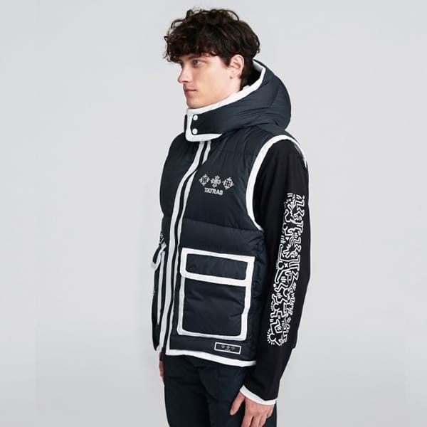 限定コラボ TATRAS × Keith Haring コピー CUORIO ダウンベスト 2色 MTKI23A4950