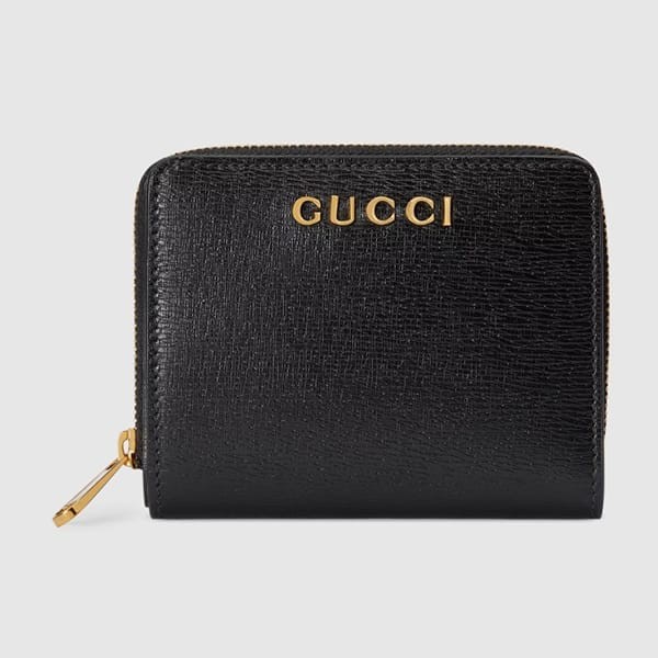 グッチ スクリプト ウォレット 刻印入りミニ財布 偽物 2色 7726390OP0N5909