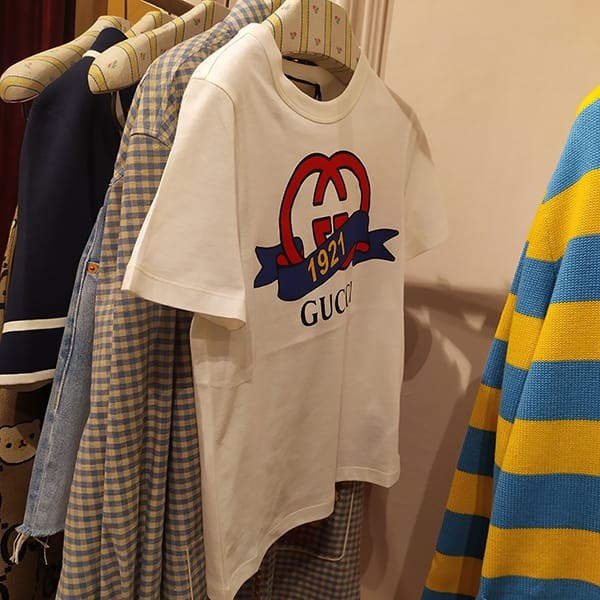 グッチ GGモチーフ1921 コットン Tシャツ 偽物 748287 XJFND 9095