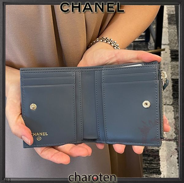 シャネル スモールジップウォレット 偽物♡小さめバッグにcc12061