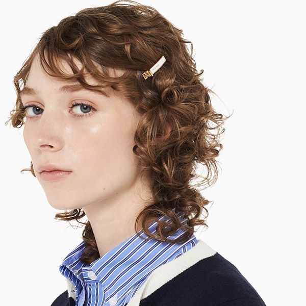 【ミュウミュウ】エナメルコピー メタル ヘアクリップ  5JF136_2F6T_F0002